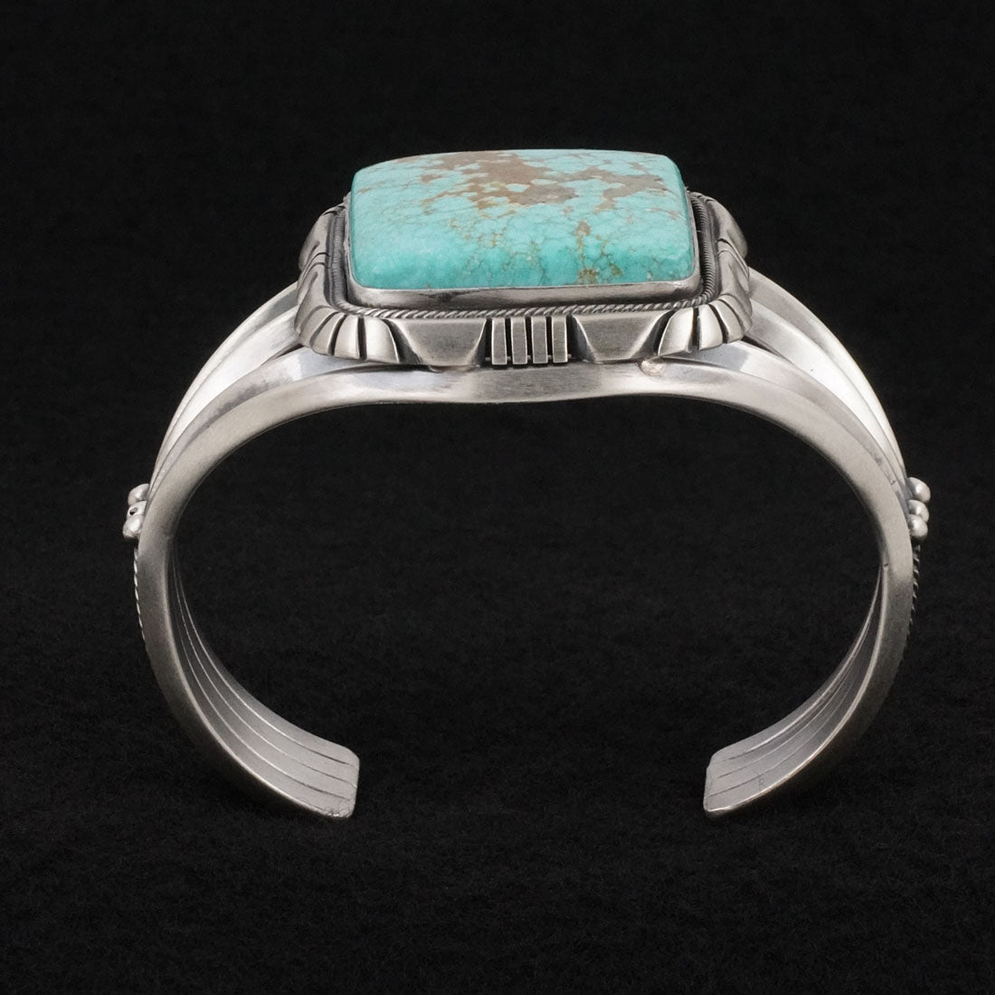 Mark Yazzie Turquoise & Sterling Silver Bracelet