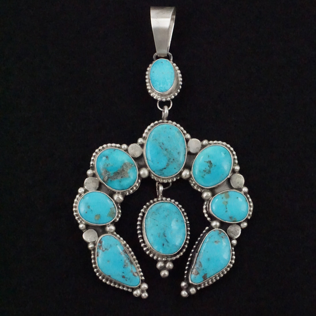 Kathleen Livingston Turquoise & Sterling Silver Pendant