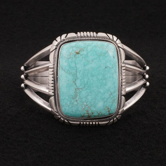 Mark Yazzie Turquoise & Sterling Silver Bracelet