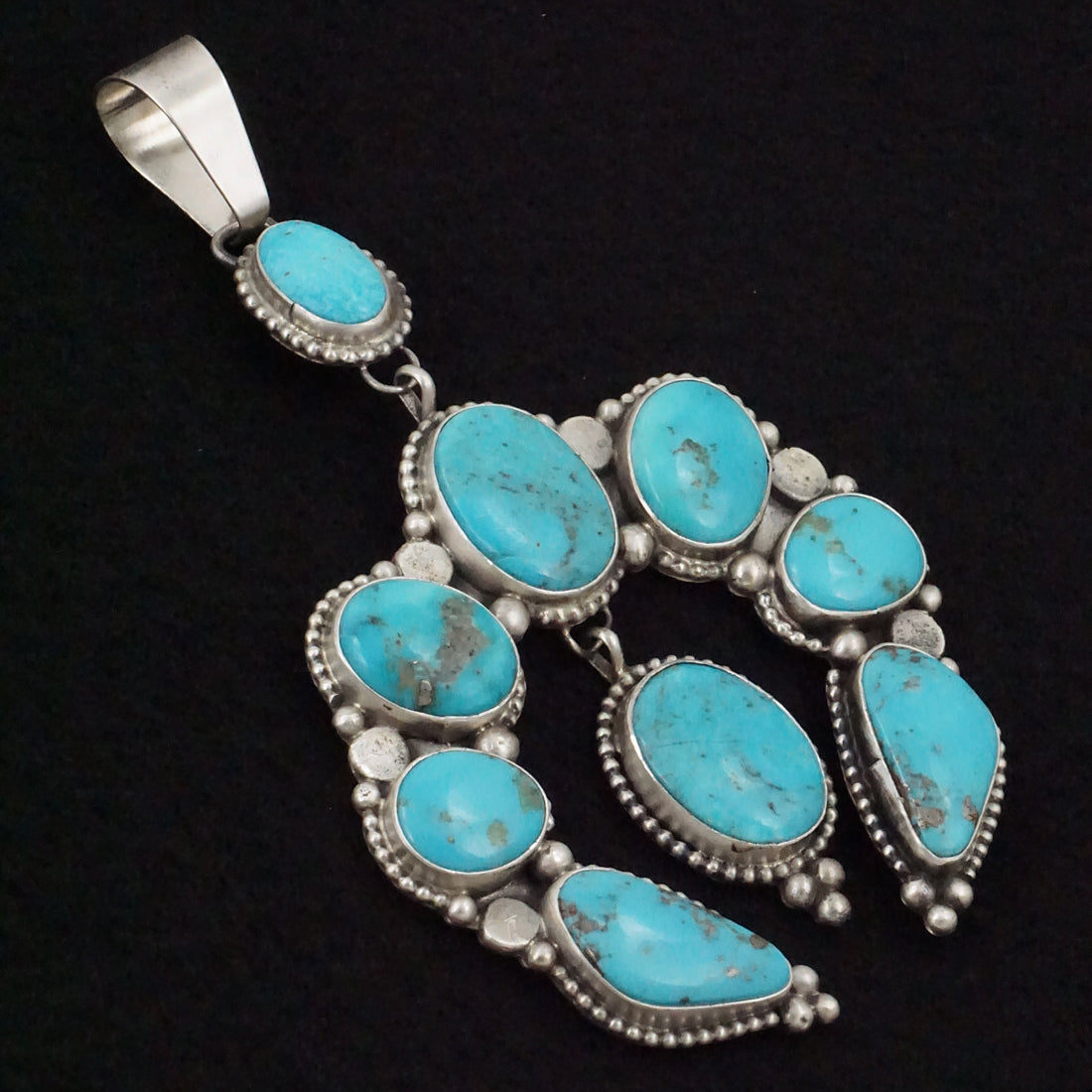 Kathleen Livingston Turquoise & Sterling Silver Pendant