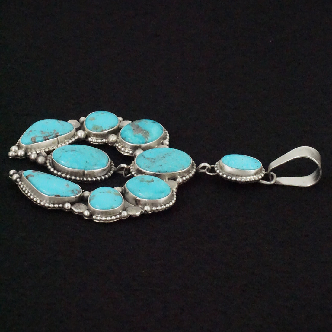 Kathleen Livingston Turquoise & Sterling Silver Pendant