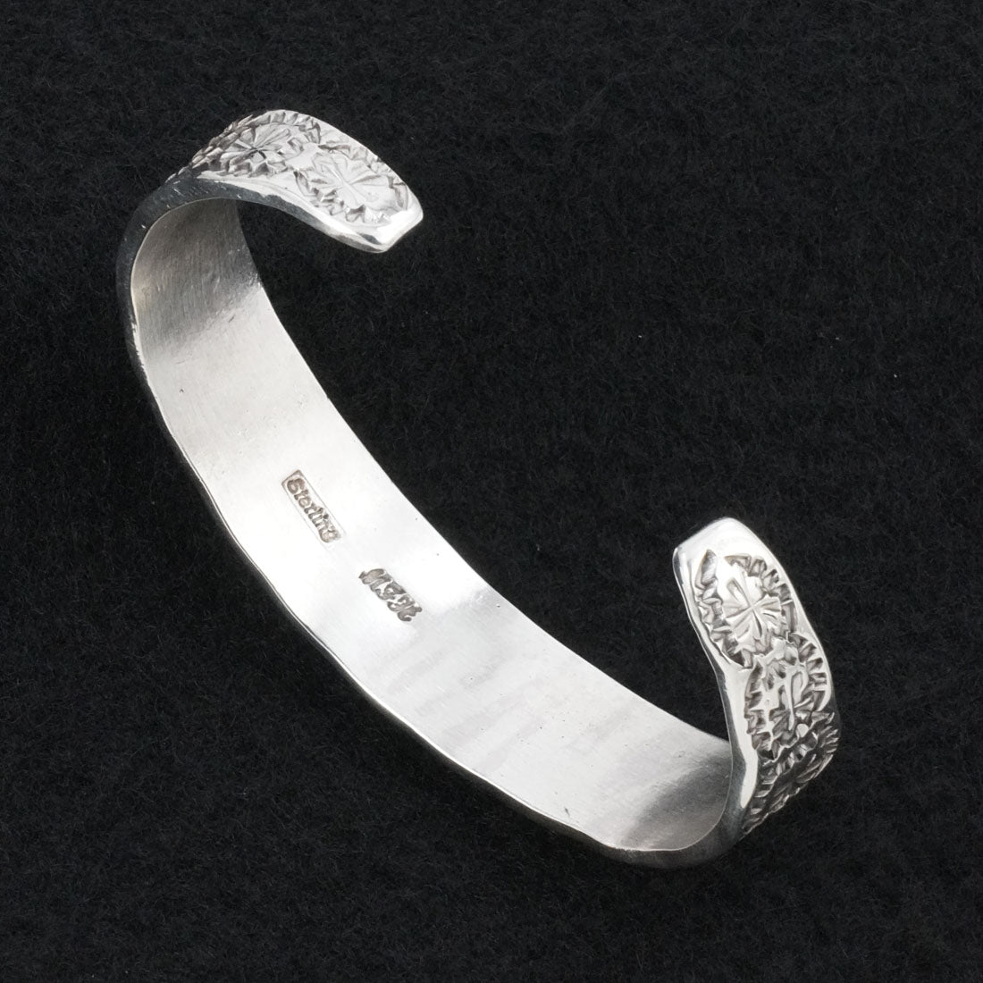 Murray Hannaweeka Coral & Sterling Silver Bracelet