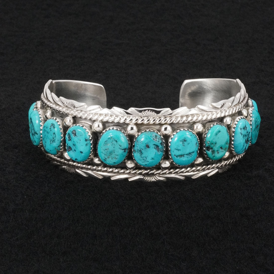 Martin Muskett Turquoise & Sterling Silver Bracelet
