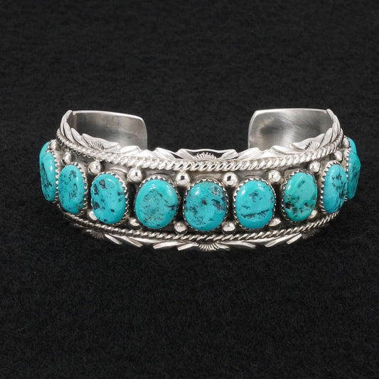 Martin Muskett Turquoise & Sterling Silver Bracelet