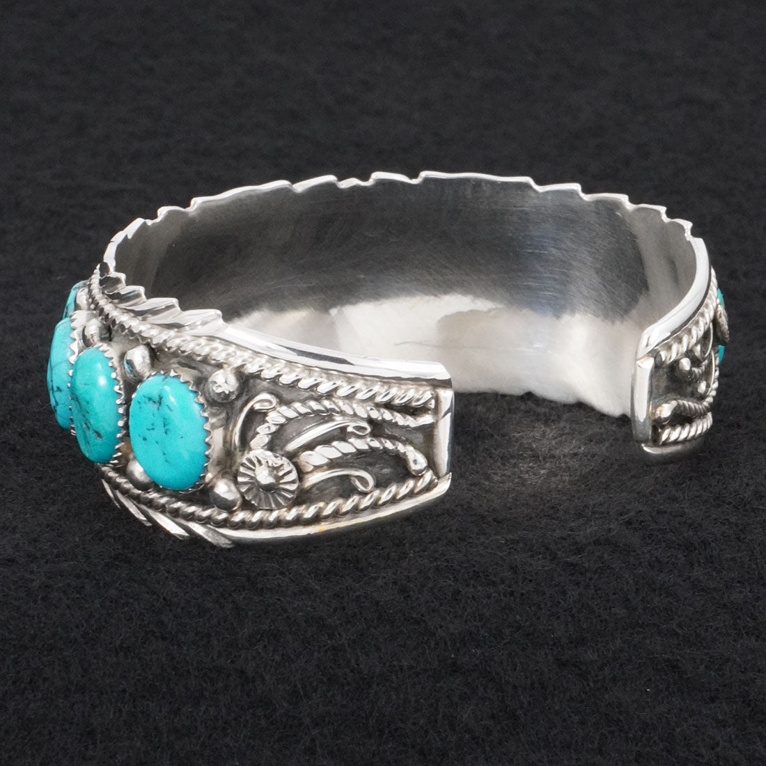 Martin Muskett Turquoise & Sterling Silver Bracelet