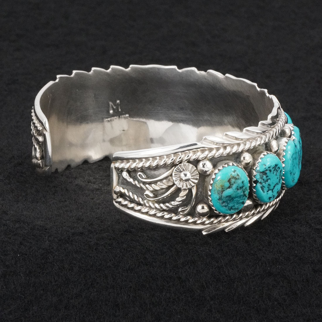 Martin Muskett Turquoise & Sterling Silver Bracelet