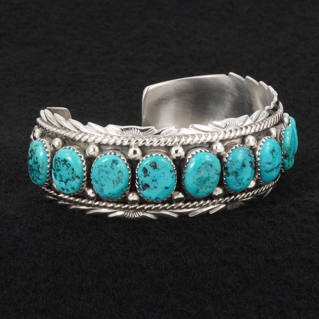 Martin Muskett Turquoise & Sterling Silver Bracelet