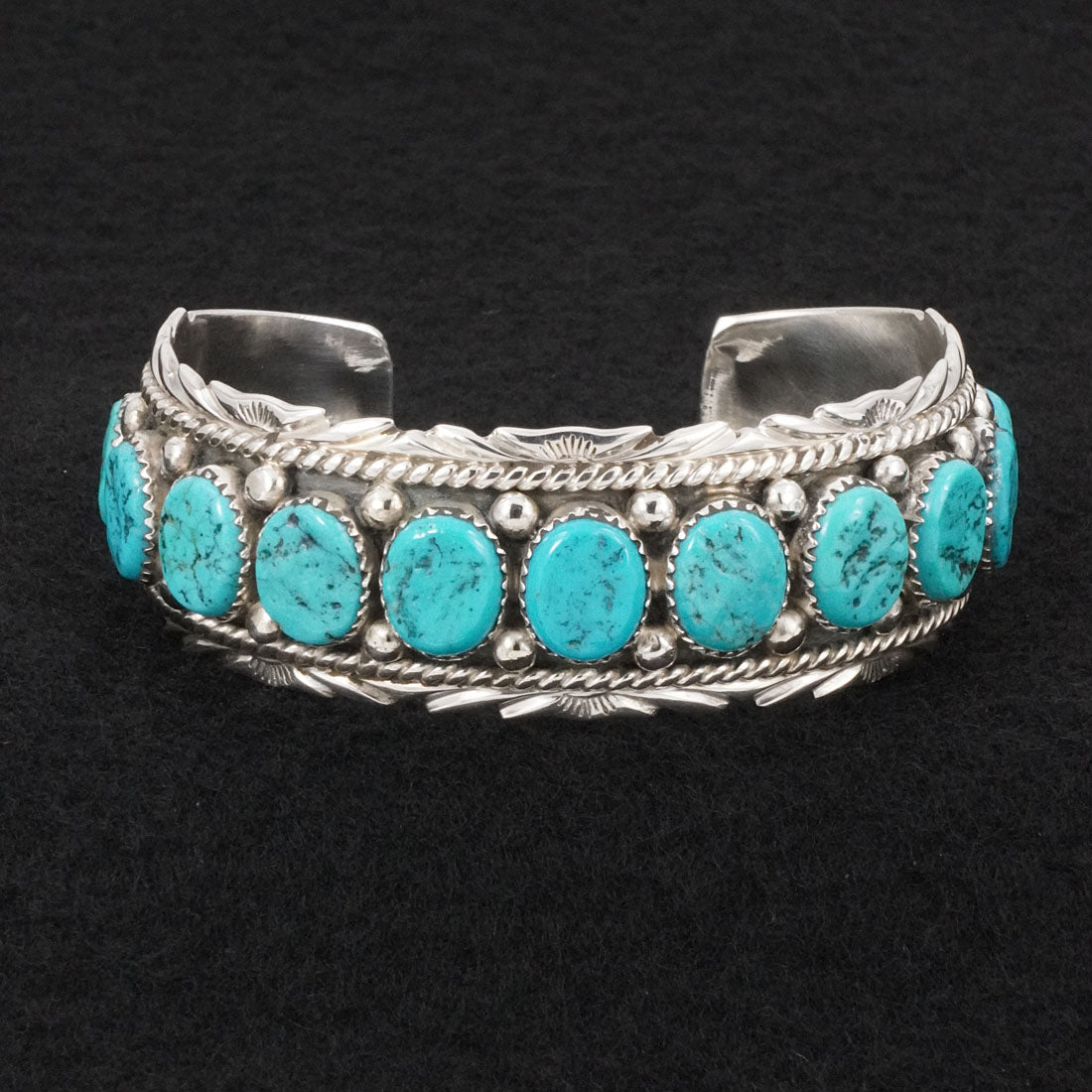 Martin Muskett Turquoise & Sterling Silver Bracelet
