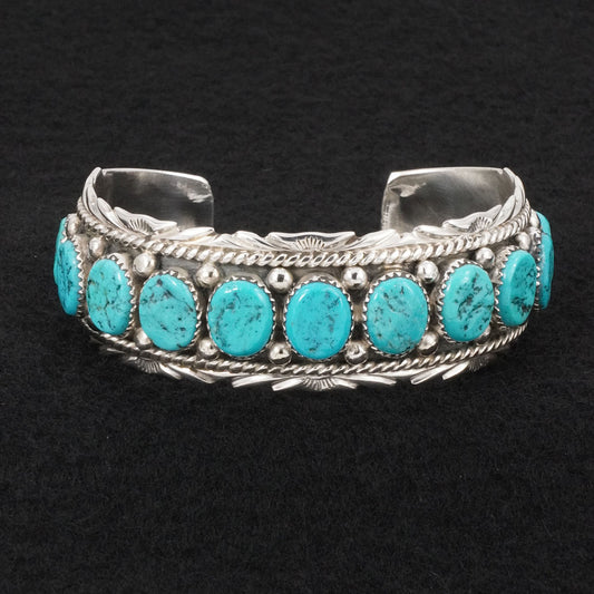 Martin Muskett Turquoise & Sterling Silver Bracelet