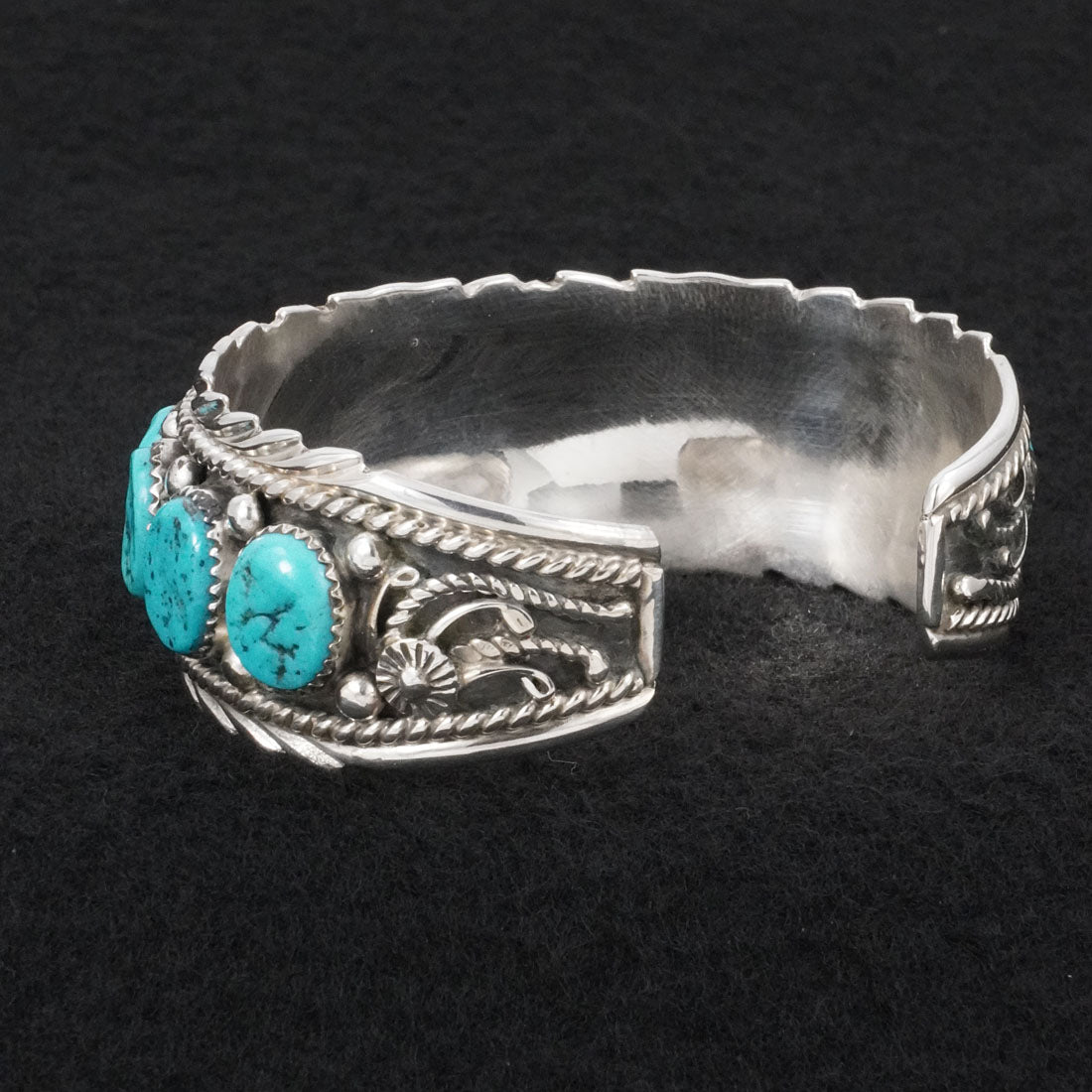 Martin Muskett Turquoise & Sterling Silver Bracelet