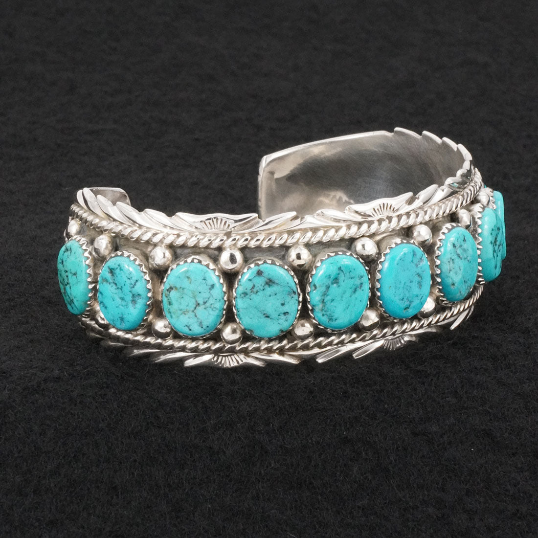Martin Muskett Turquoise & Sterling Silver Bracelet
