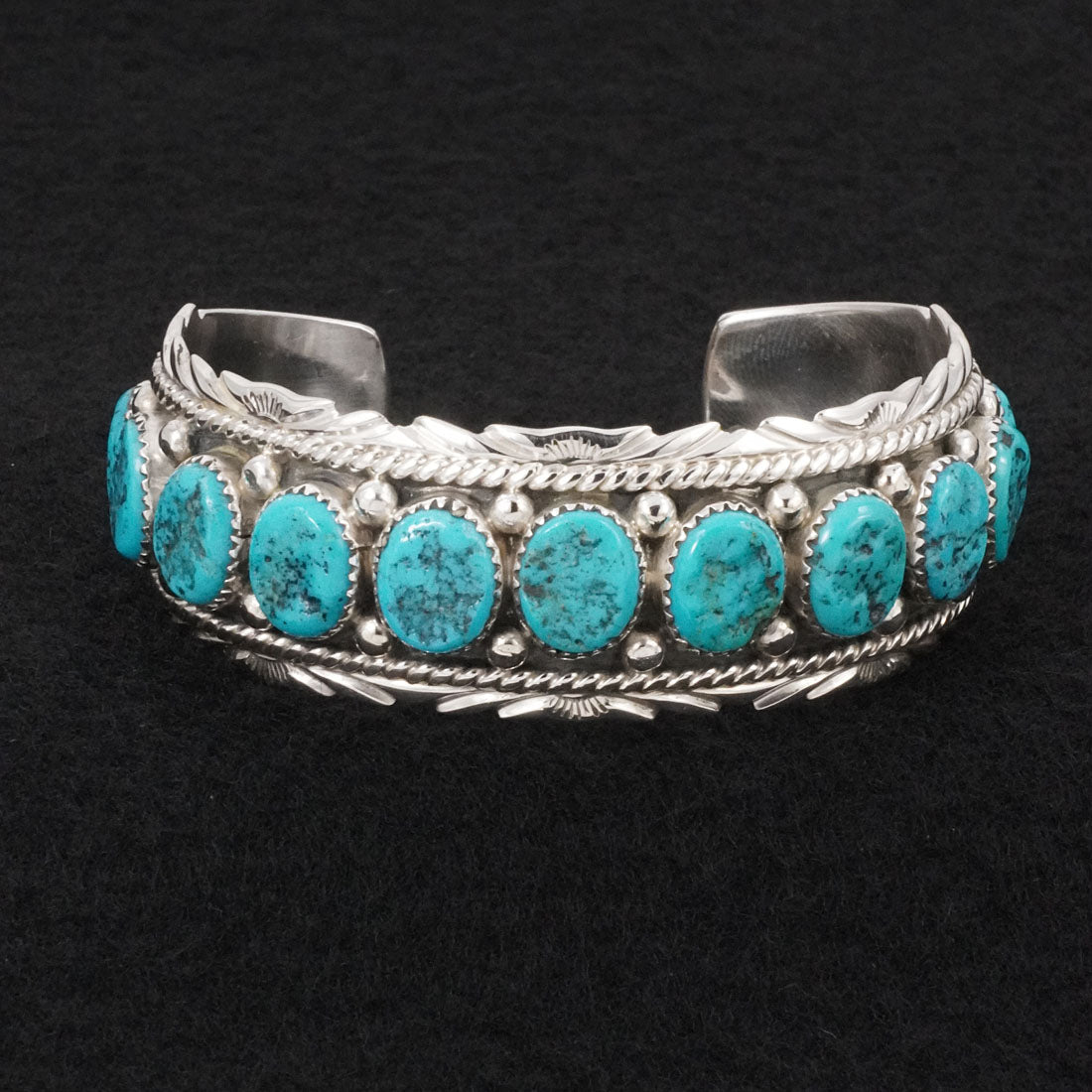 Martin Muskett Turquoise & Sterling Silver Bracelet