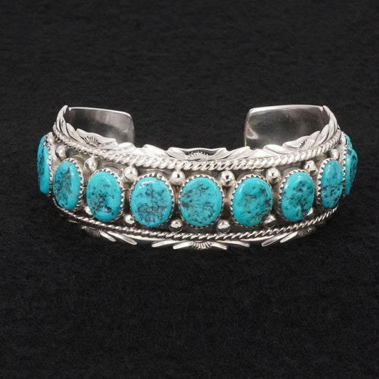 Martin Muskett Turquoise & Sterling Silver Bracelet