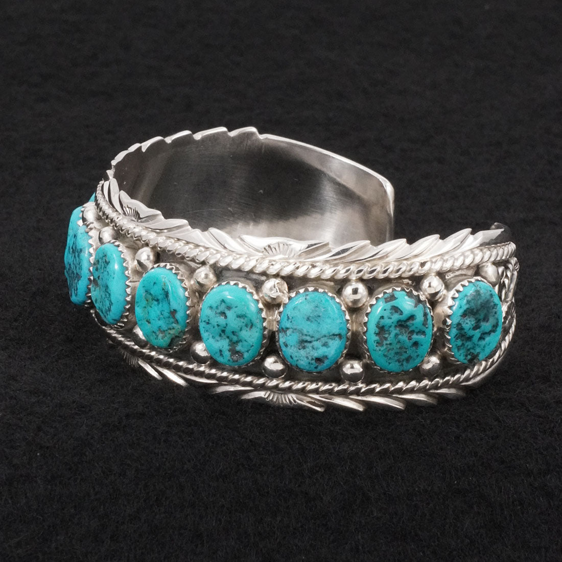 Martin Muskett Turquoise & Sterling Silver Bracelet