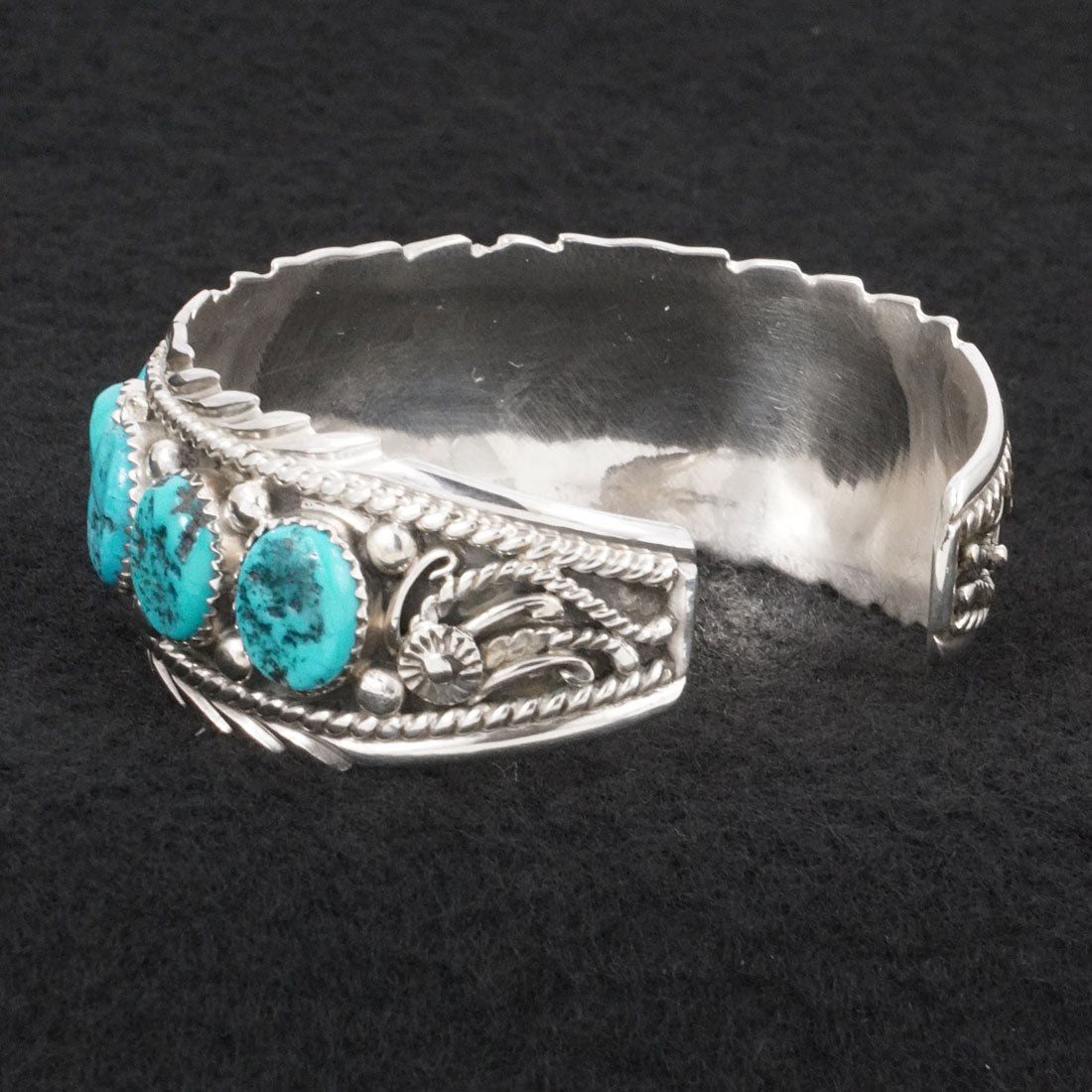 Martin Muskett Turquoise & Sterling Silver Bracelet