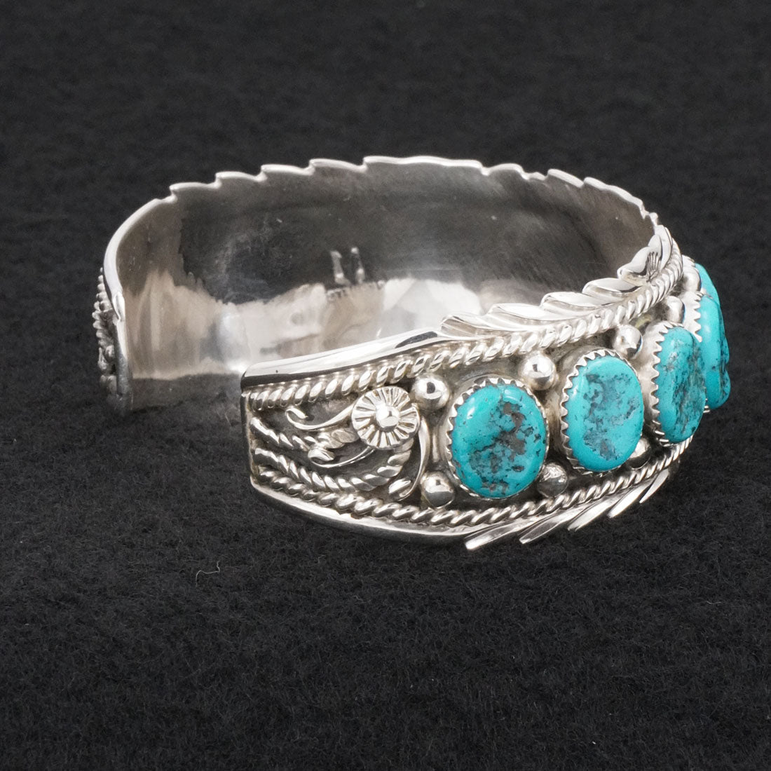 Martin Muskett Turquoise & Sterling Silver Bracelet