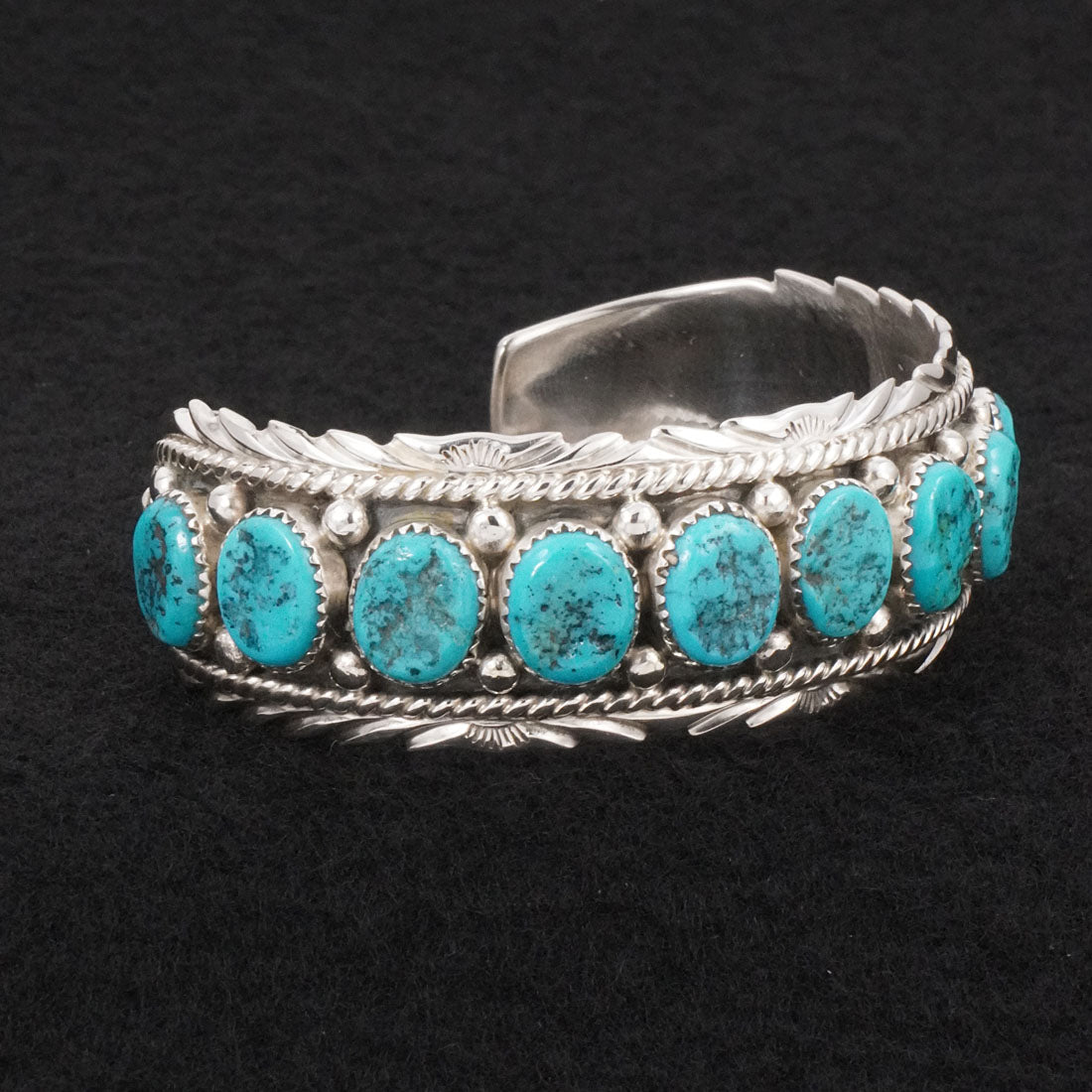 Martin Muskett Turquoise & Sterling Silver Bracelet