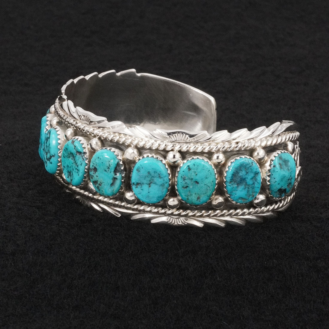 Martin Muskett Turquoise & Sterling Silver Bracelet