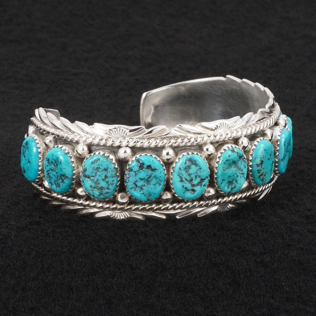 Martin Muskett Turquoise & Sterling Silver Bracelet