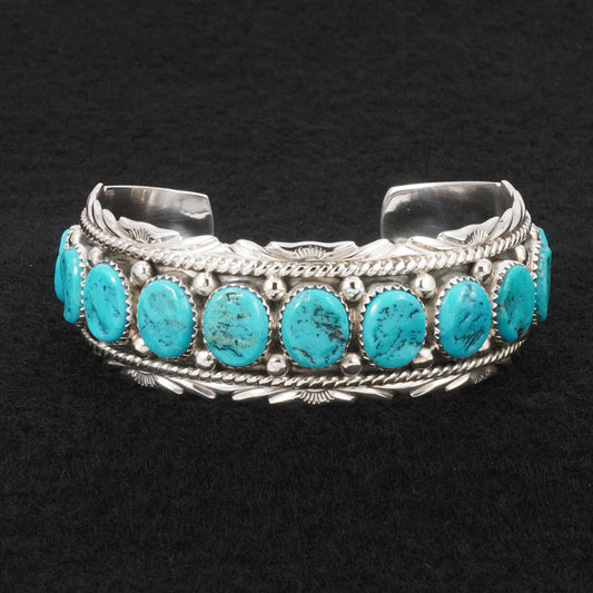 Martin Muskett Turquoise & Sterling Silver Bracelet