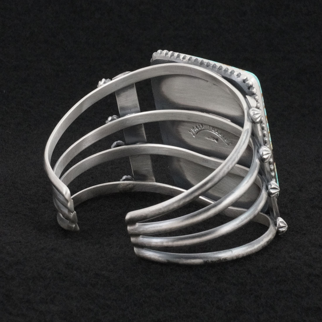 Mark Yazzie Turquoise & Sterling Silver Bracelet