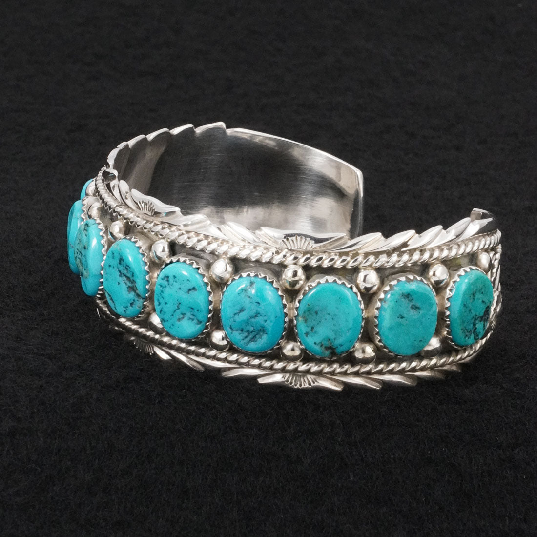 Martin Muskett Turquoise & Sterling Silver Bracelet