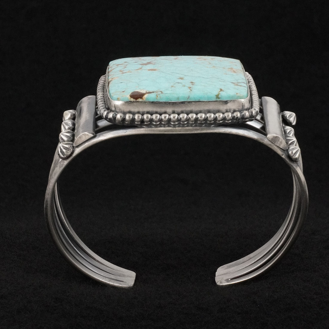 Mark Yazzie Turquoise & Sterling Silver Bracelet