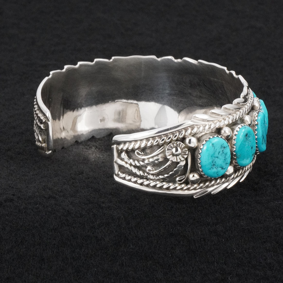 Martin Muskett Turquoise & Sterling Silver Bracelet