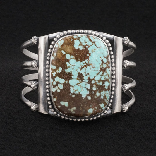 Mark Yazzie Turquoise & Sterling Silver Bracelet