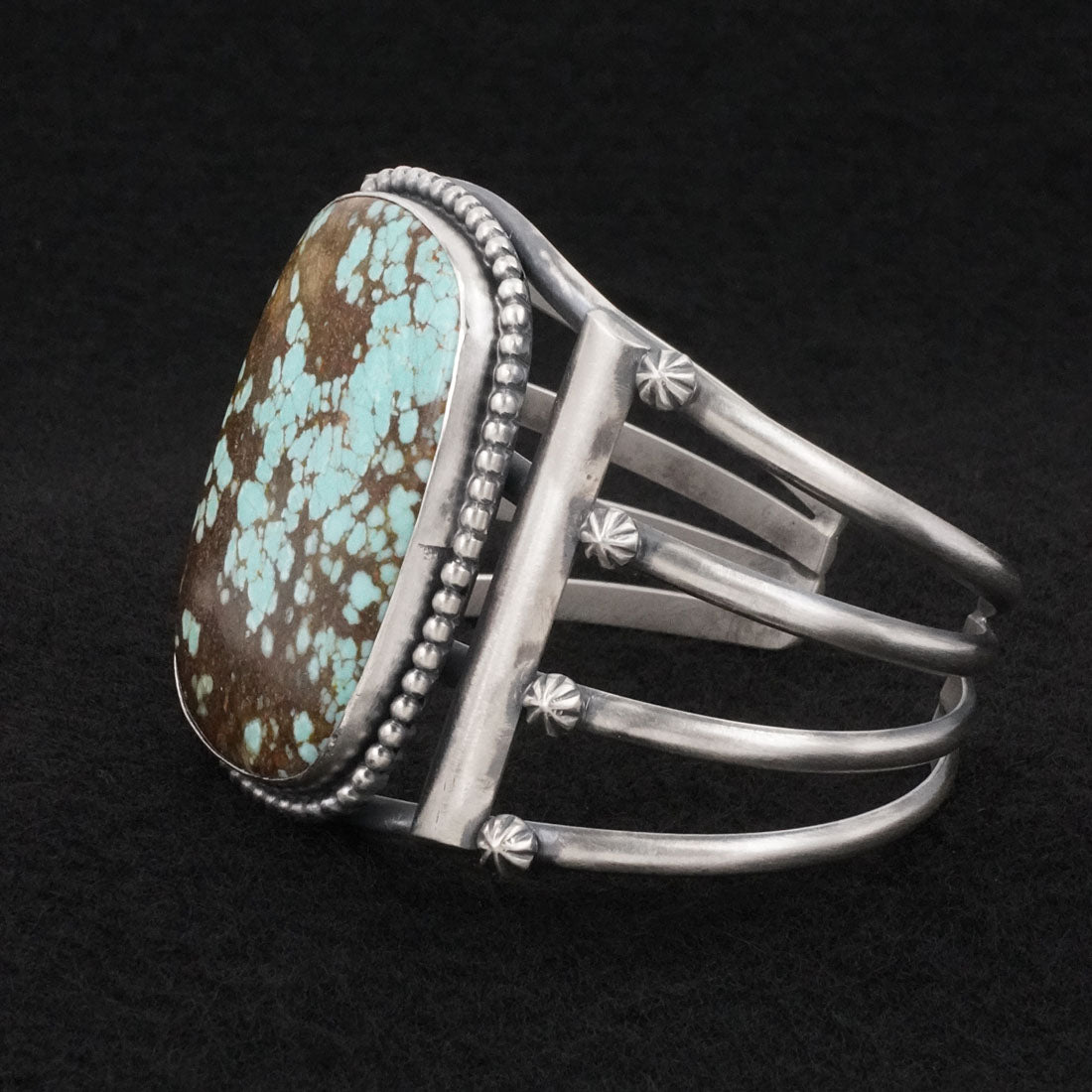 Mark Yazzie Turquoise & Sterling Silver Bracelet