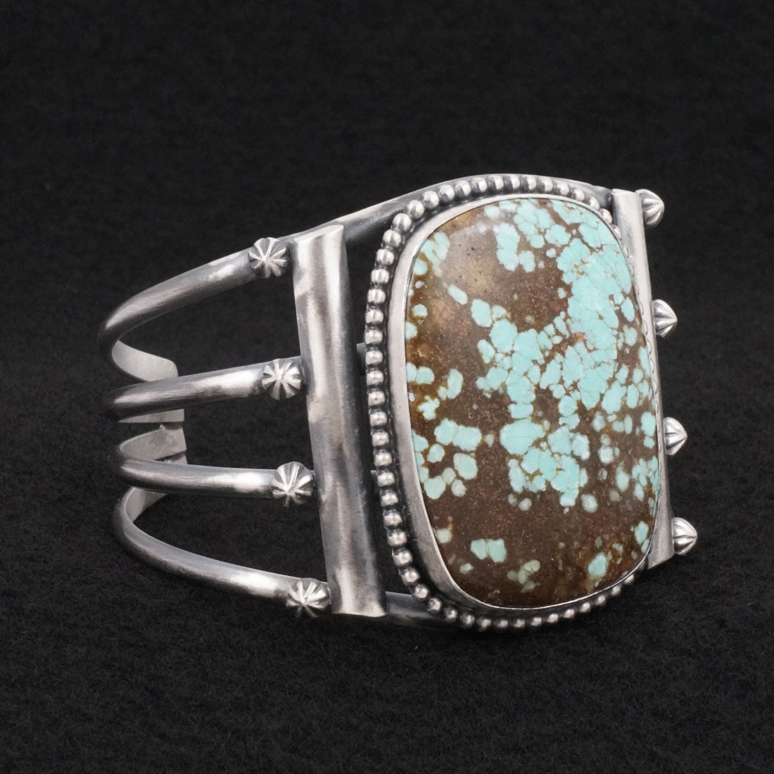 Mark Yazzie Turquoise & Sterling Silver Bracelet