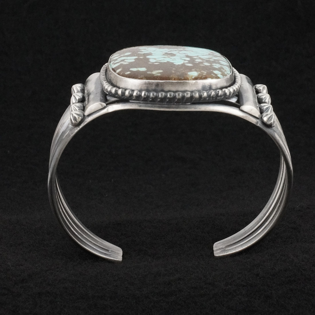 Mark Yazzie Turquoise & Sterling Silver Bracelet