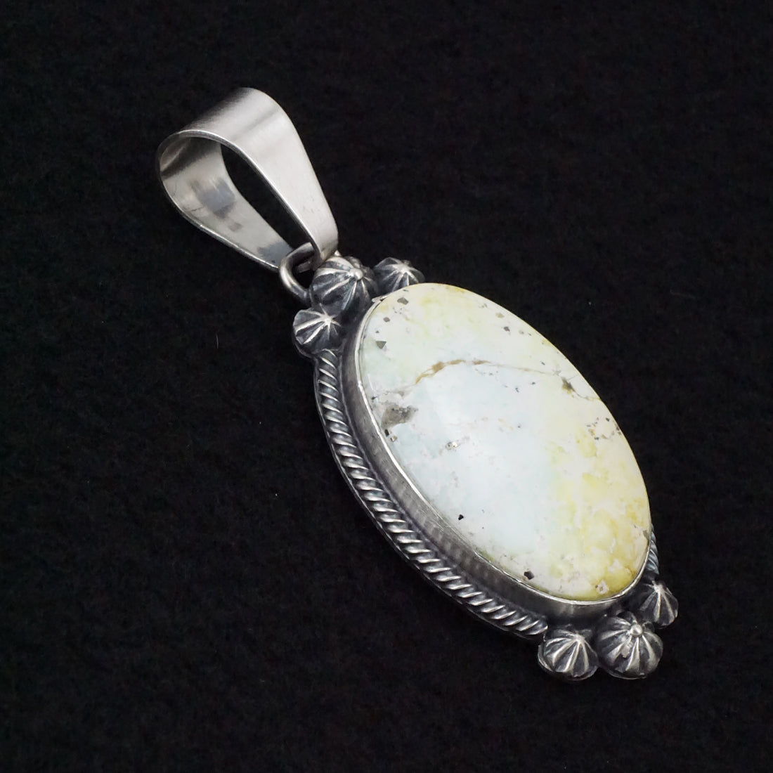 Darrin Livingston Variscite & Sterling Silver Pendant