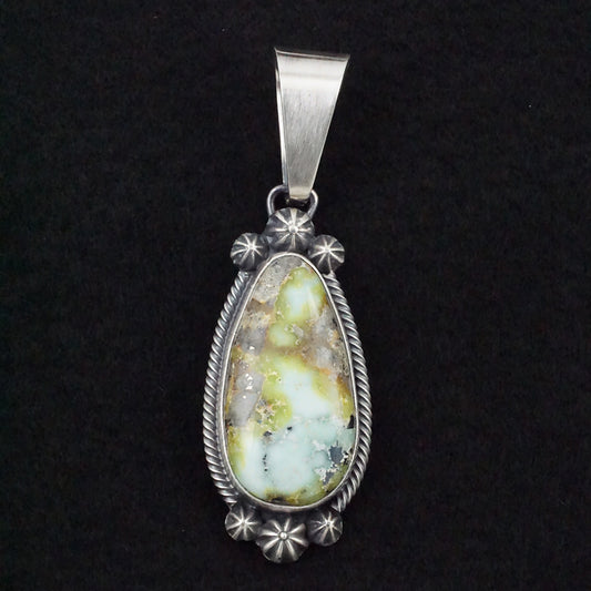 Darrin Livingston Variscite & Sterling Silver Pendant