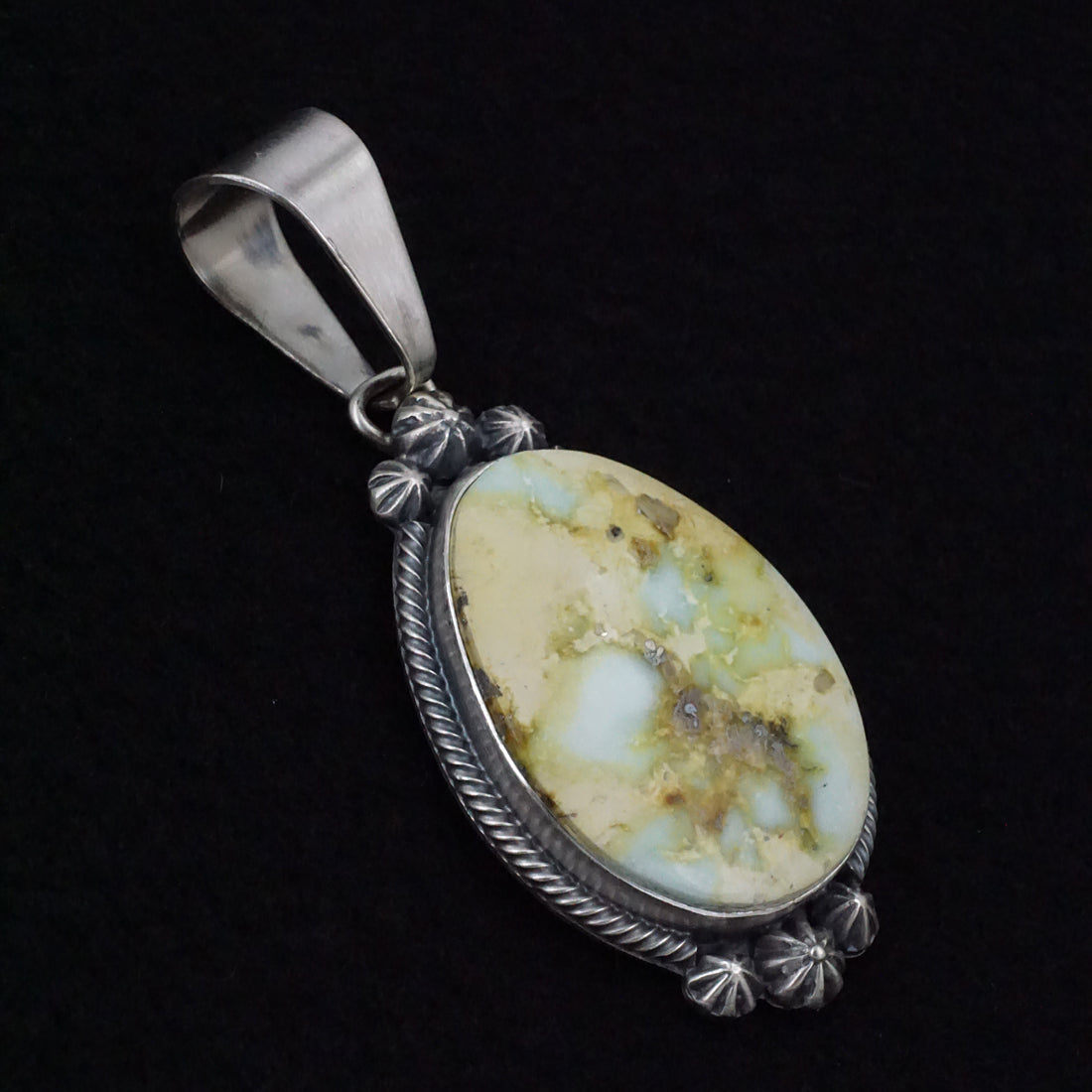 Darrin Livingston Variscite & Sterling Silver Pendant