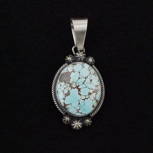 Darrin Livingston Turquoise & Sterling Silver Pendant