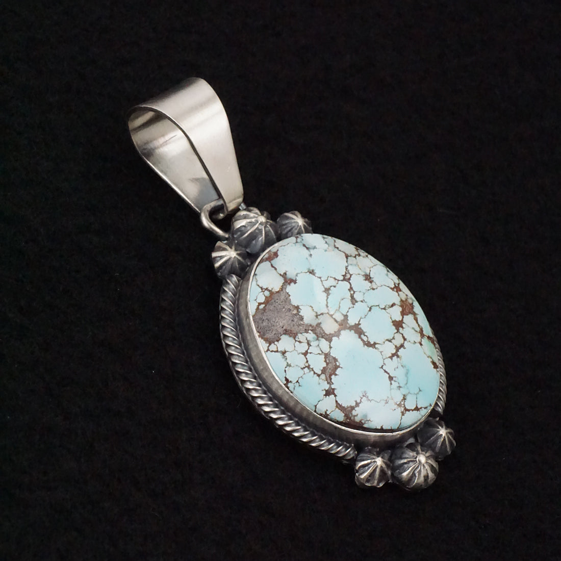 Darrin Livingston Turquoise & Sterling Silver Pendant