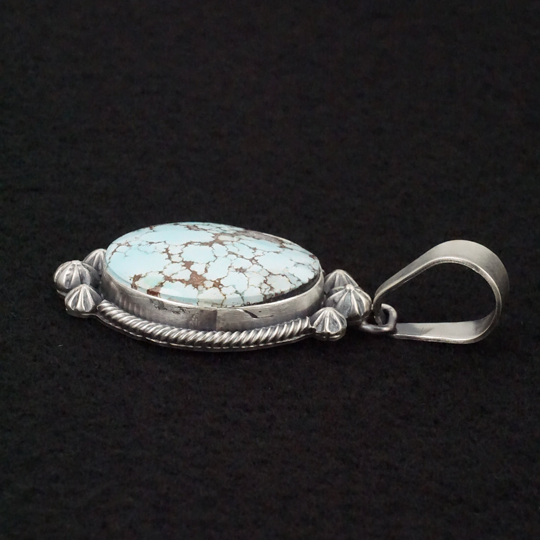 Darrin Livingston Turquoise & Sterling Silver Pendant