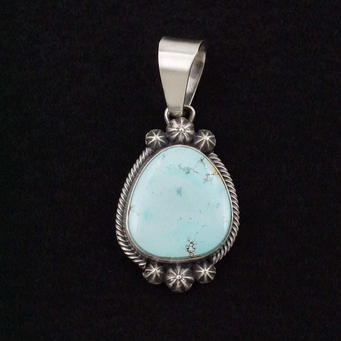 Darrin Livingston Turquoise & Sterling Silver Pendant