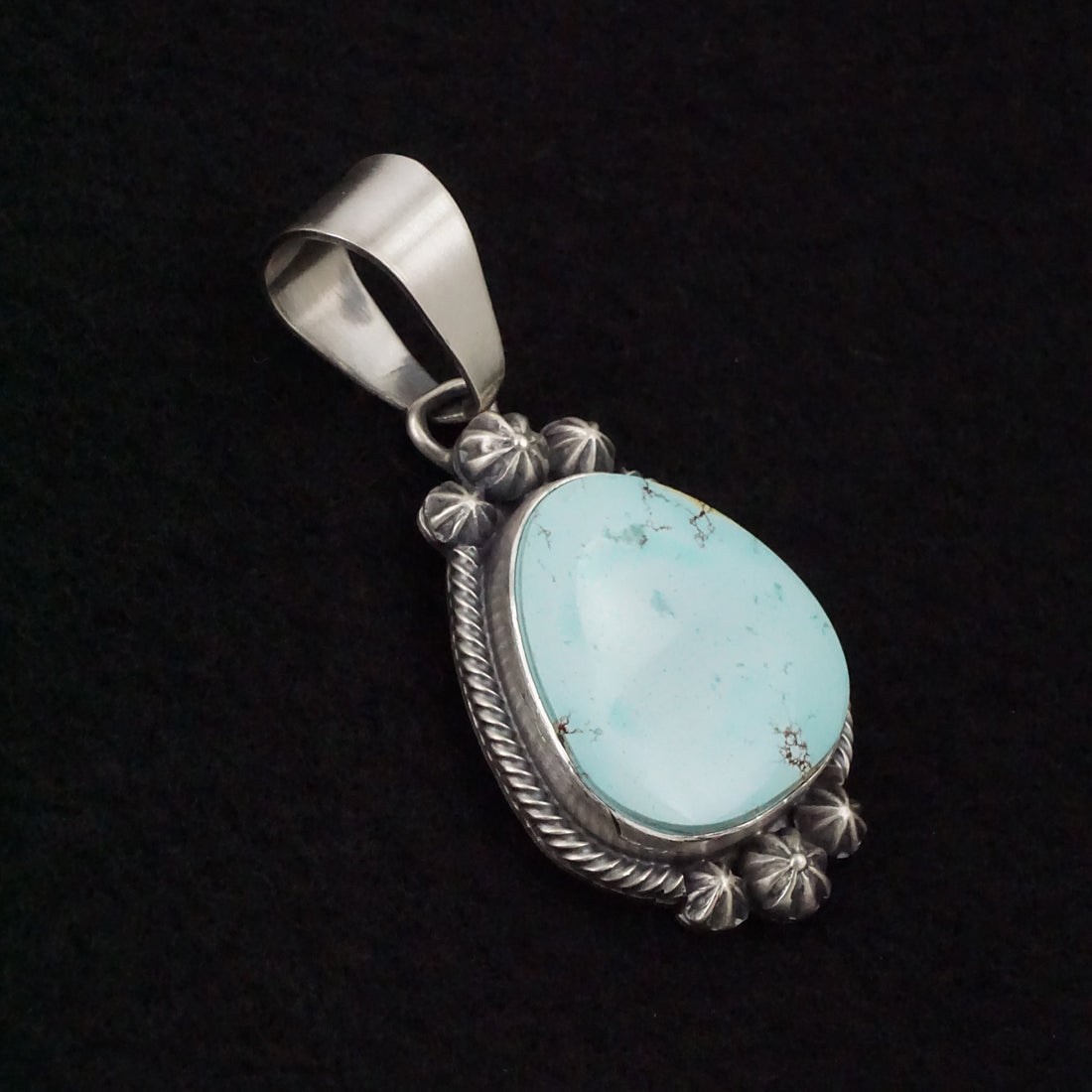 Darrin Livingston Turquoise & Sterling Silver Pendant