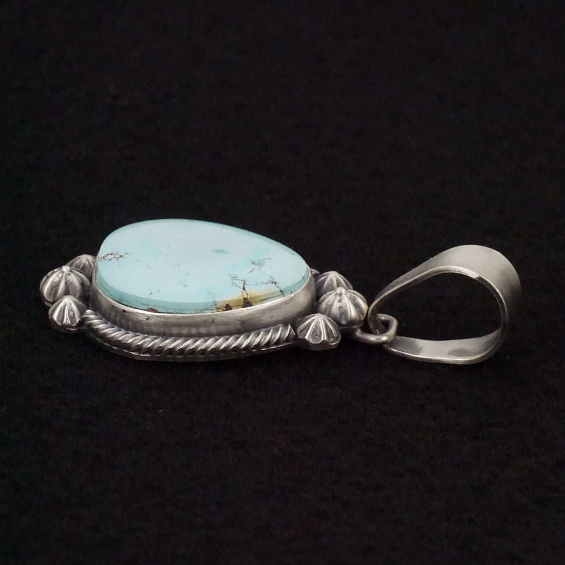 Darrin Livingston Turquoise & Sterling Silver Pendant