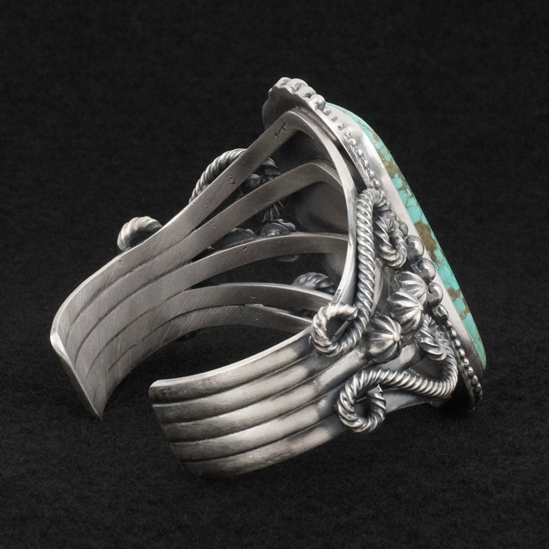 Bobby Johnson Turquoise & Sterling Silver Bracelet