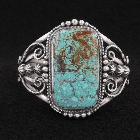 Bobby Johnson Turquoise & Sterling Silver Bracelet