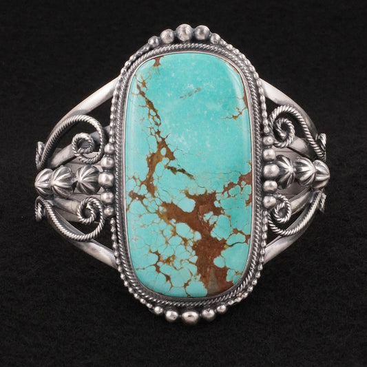 Bobby Johnson Turquoise & Sterling Silver Bracelet