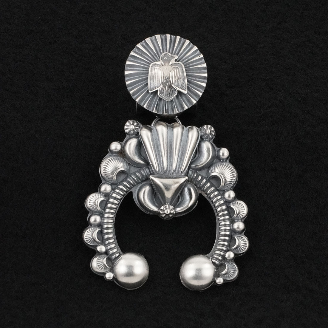 Delbert Gordon Sterling Silver Naja Pendant