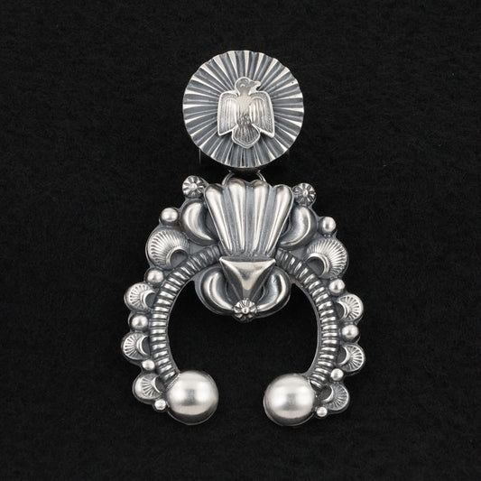 Delbert Gordon Sterling Silver Naja Pendant