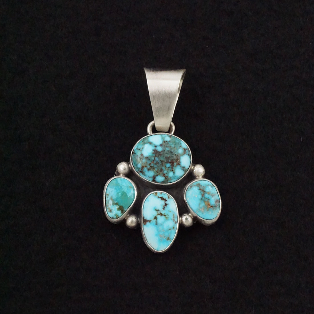 Darrin Livingston Turquoise & Sterling Silver Pendant