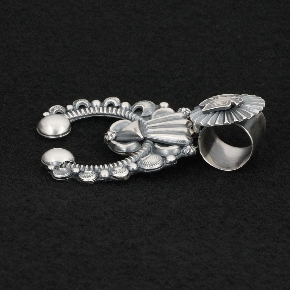 Delbert Gordon Sterling Silver Naja Pendant