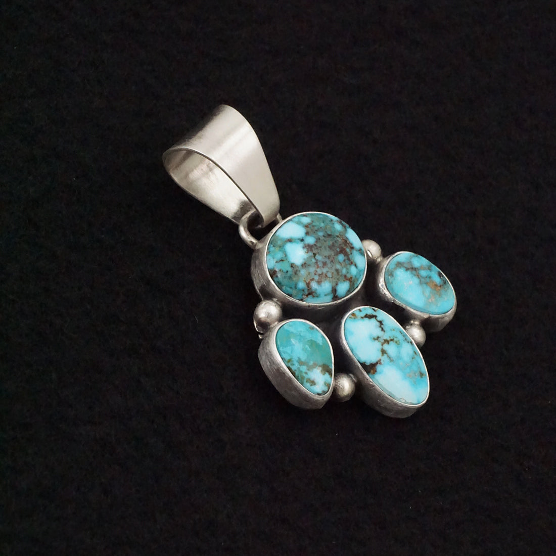 Darrin Livingston Turquoise & Sterling Silver Pendant