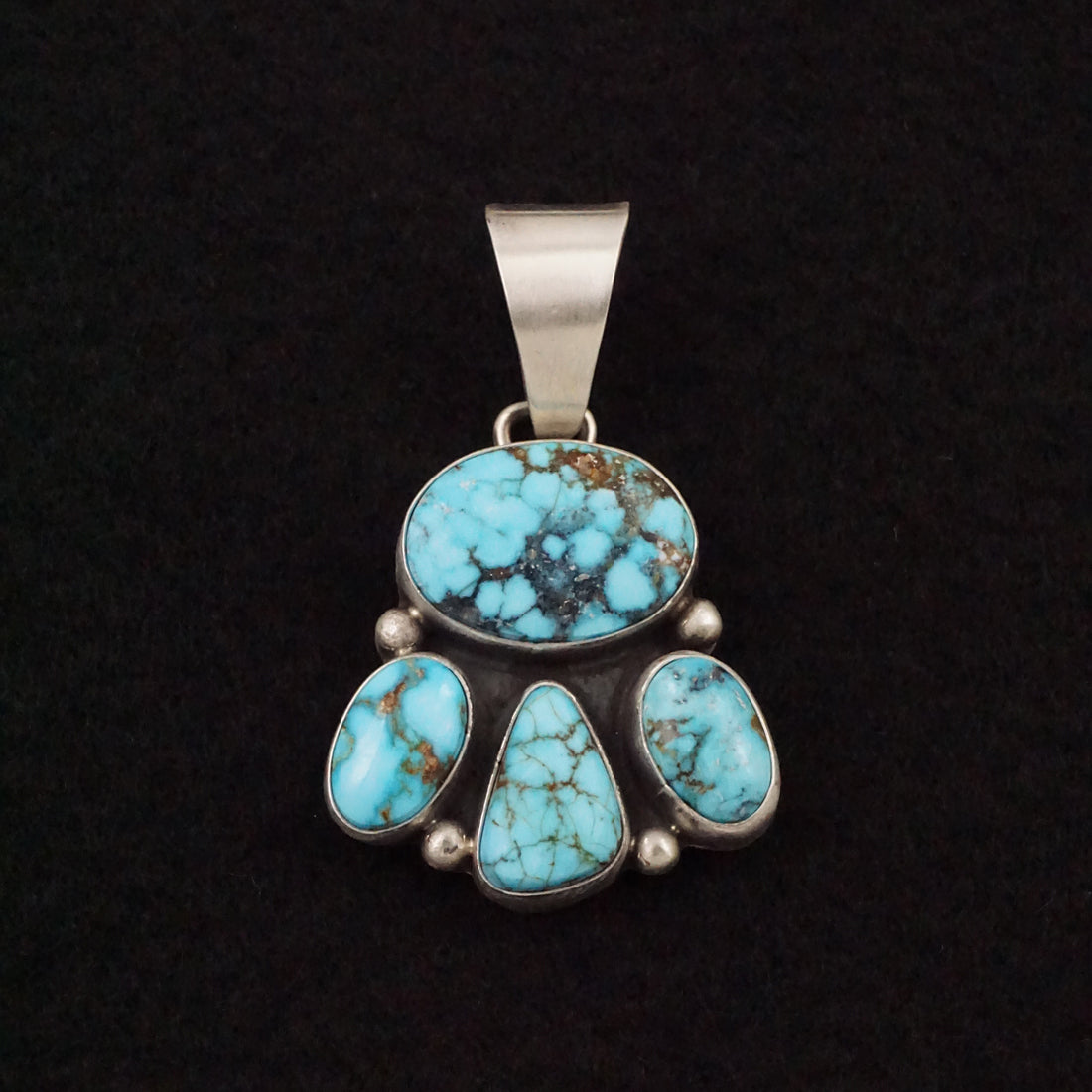 Darrin Livingston Turquoise & Sterling Silver Pendant